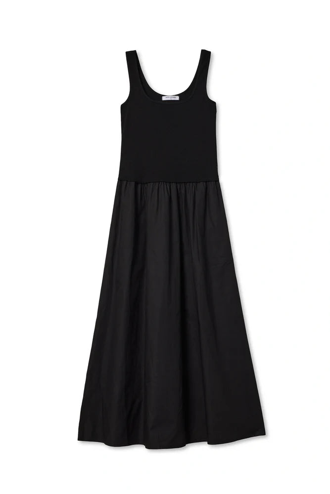 PERFECTWHITETEE Fabiola Poplin Tank Dress