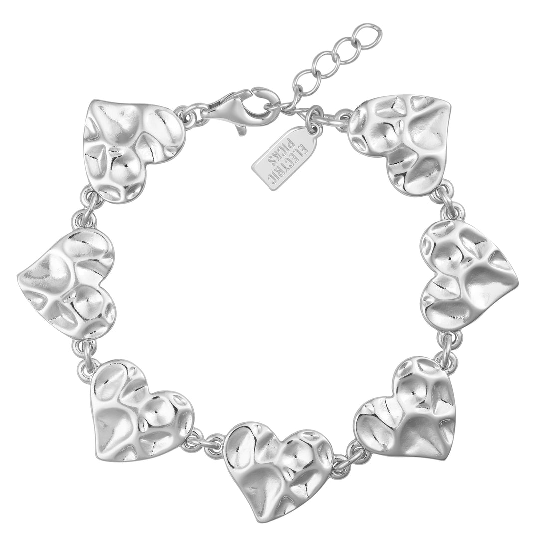 Electric Picks Cupid Bracelet Silver