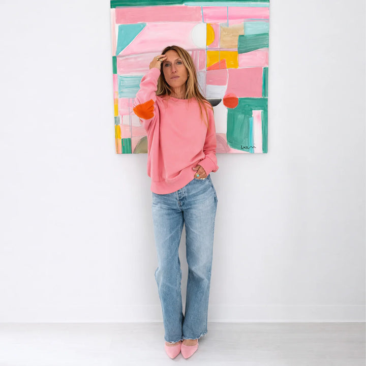 Kerri Rosenthal Ex-Boyfriend Sweatshirt - Pink