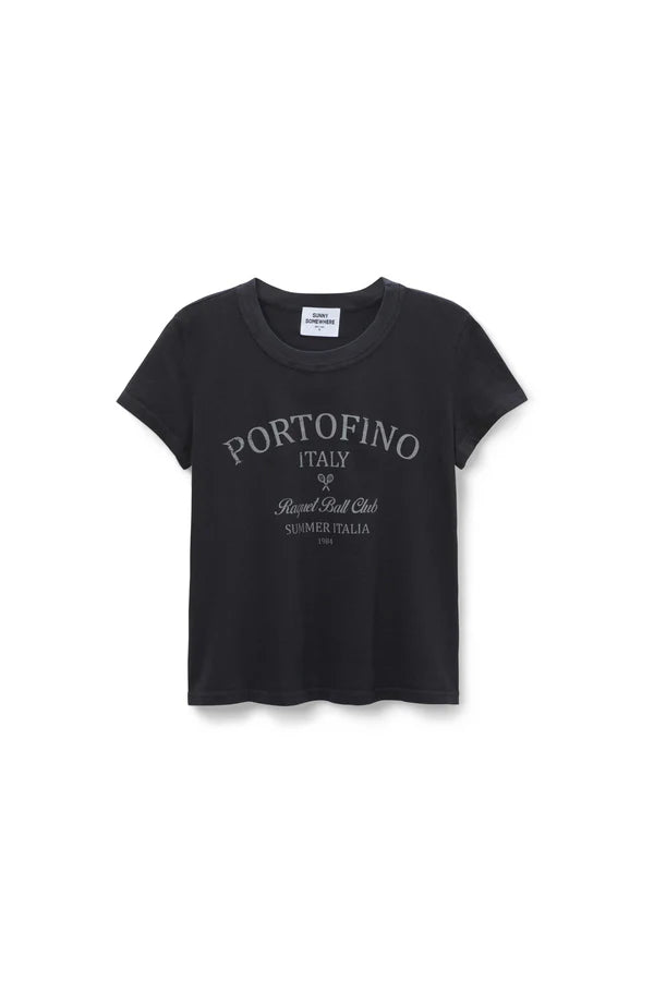 Sunny Somewhere Portofino Femme Crew Tee