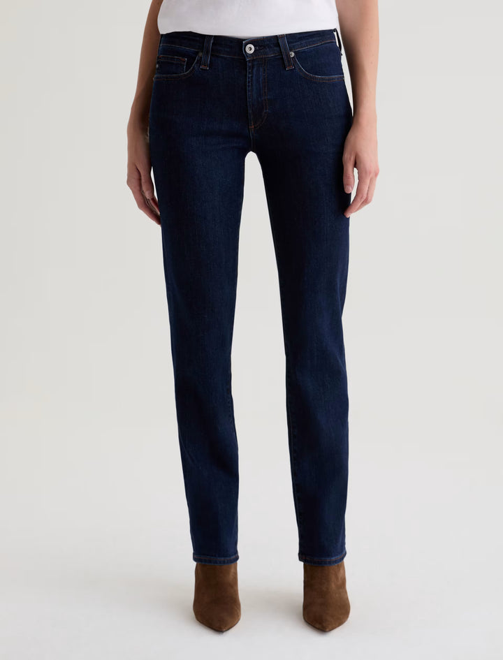 AG Sandra Low-Rise Straight - Modern Indigo