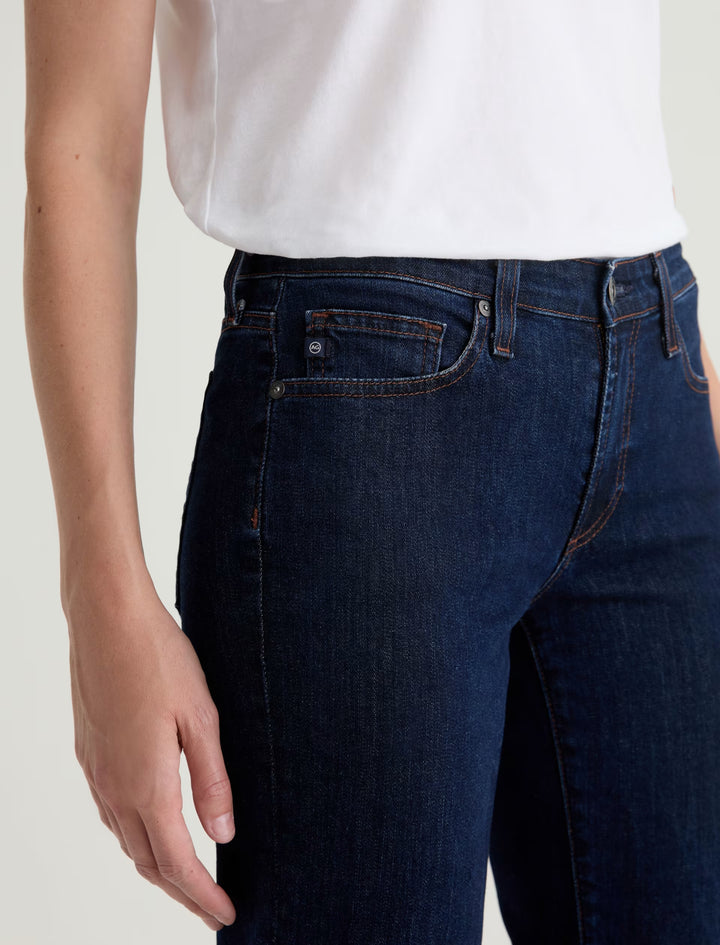 AG Sandra Low-Rise Straight - Modern Indigo