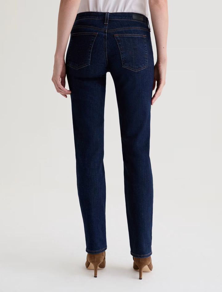AG Sandra Low-Rise Straight - Modern Indigo