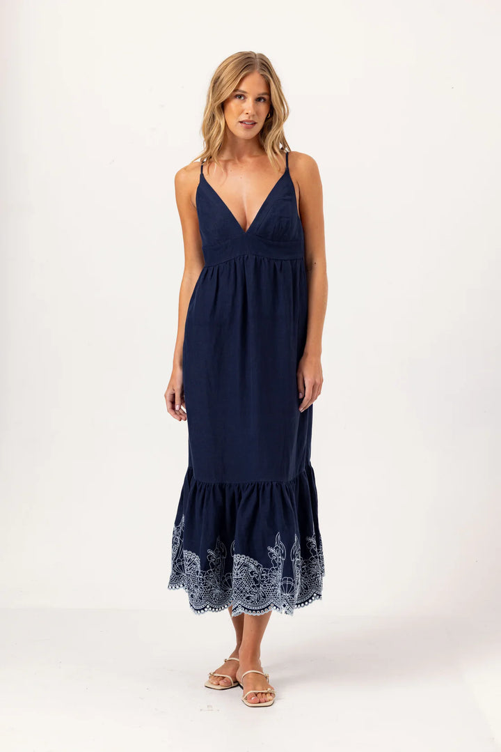 Sundays Embroidered Felton Dress
