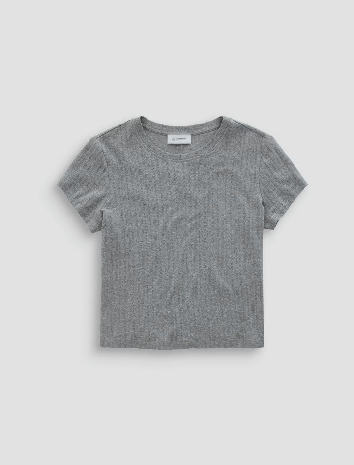 AG Jeans Sadie Crew Heather Grey
