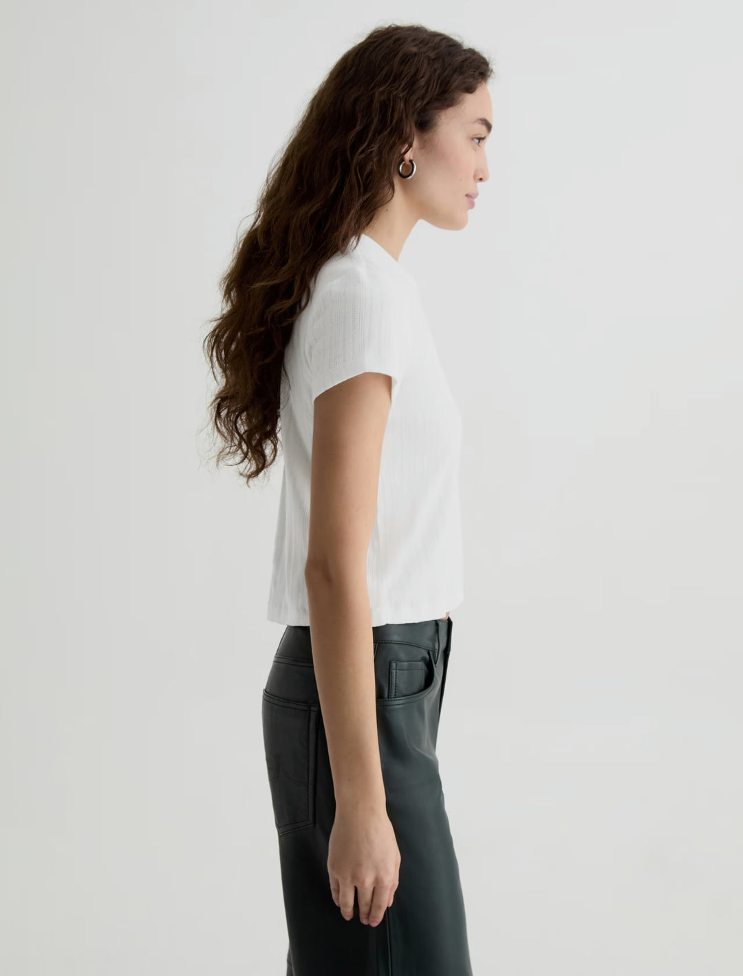 AG Jeans Sadie Crew Powder