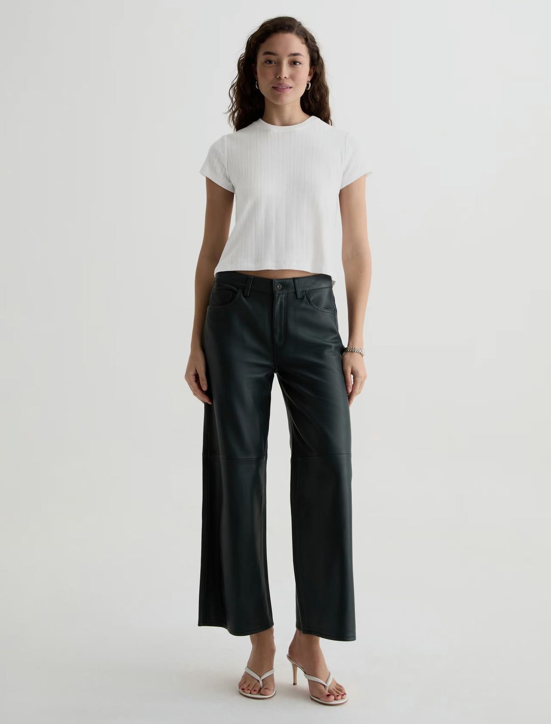 AG Jeans Sadie Crew Powder