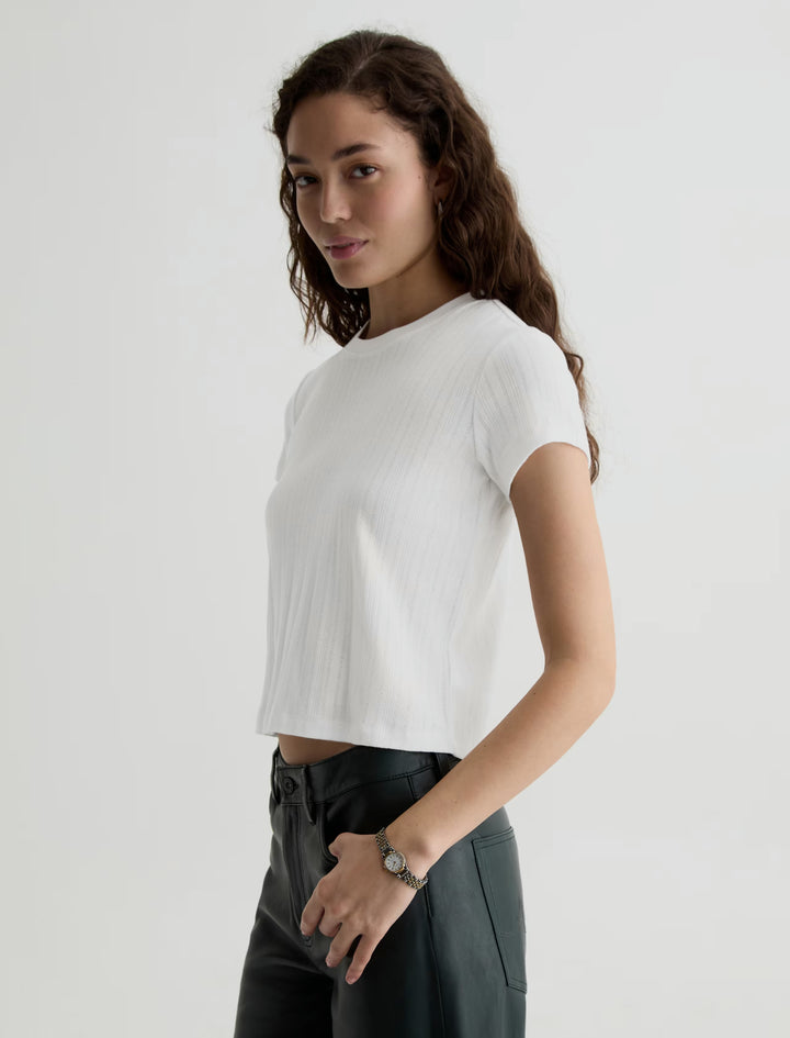 AG Jeans Sadie Crew Powder