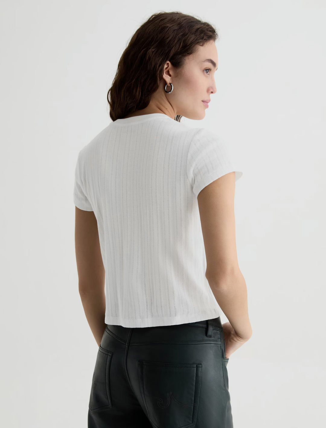 AG Jeans Sadie Crew Powder