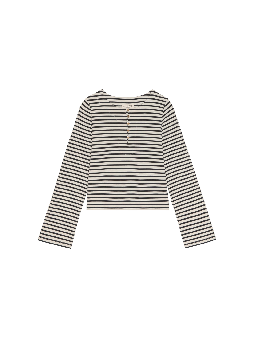 Nation LA Silvia Long Sleeve Top