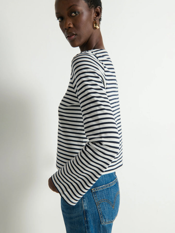 Nation LA Silvia Long Sleeve Top
