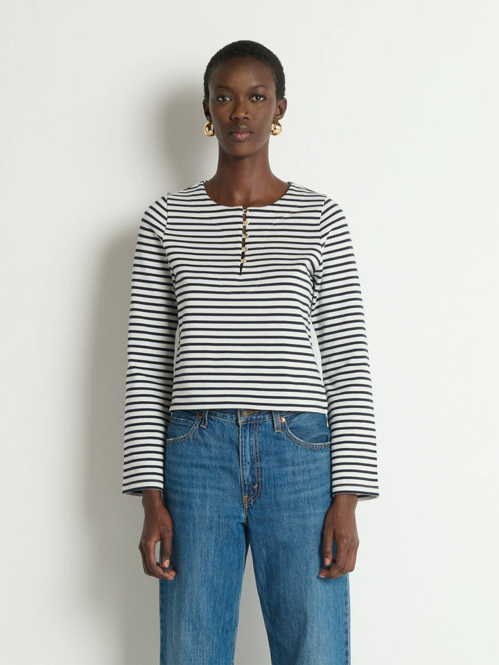 Nation LA Silvia Long Sleeve Top