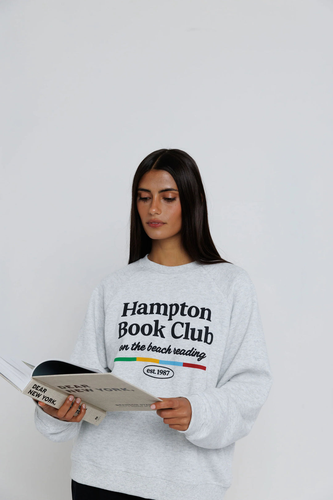 Sunny Somewhere Hampton Book Club Sweatshirt