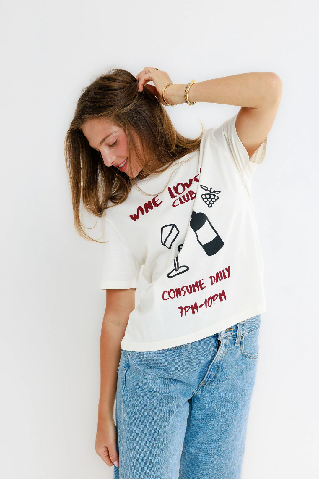 Sunny Somewhere Wine Lover Club - Everyday Tee