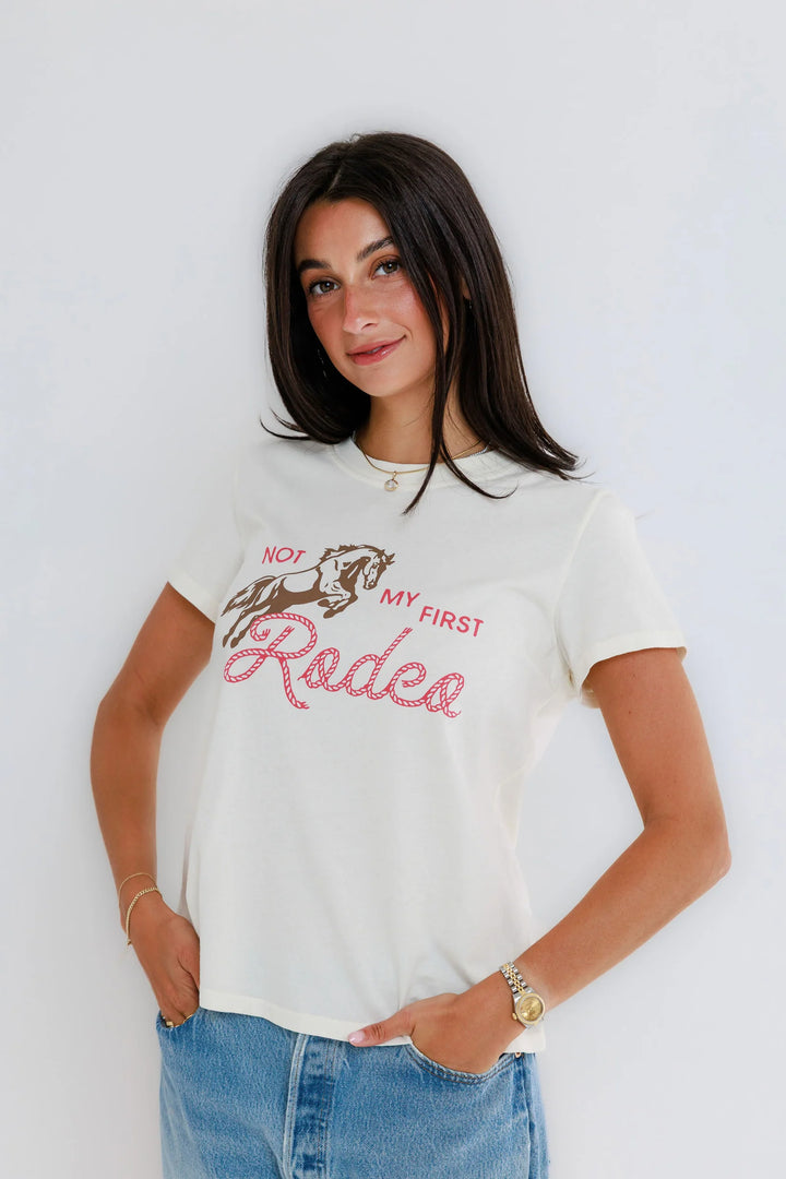 Sunny Somewhere Not My First Rodeo Femme Crew