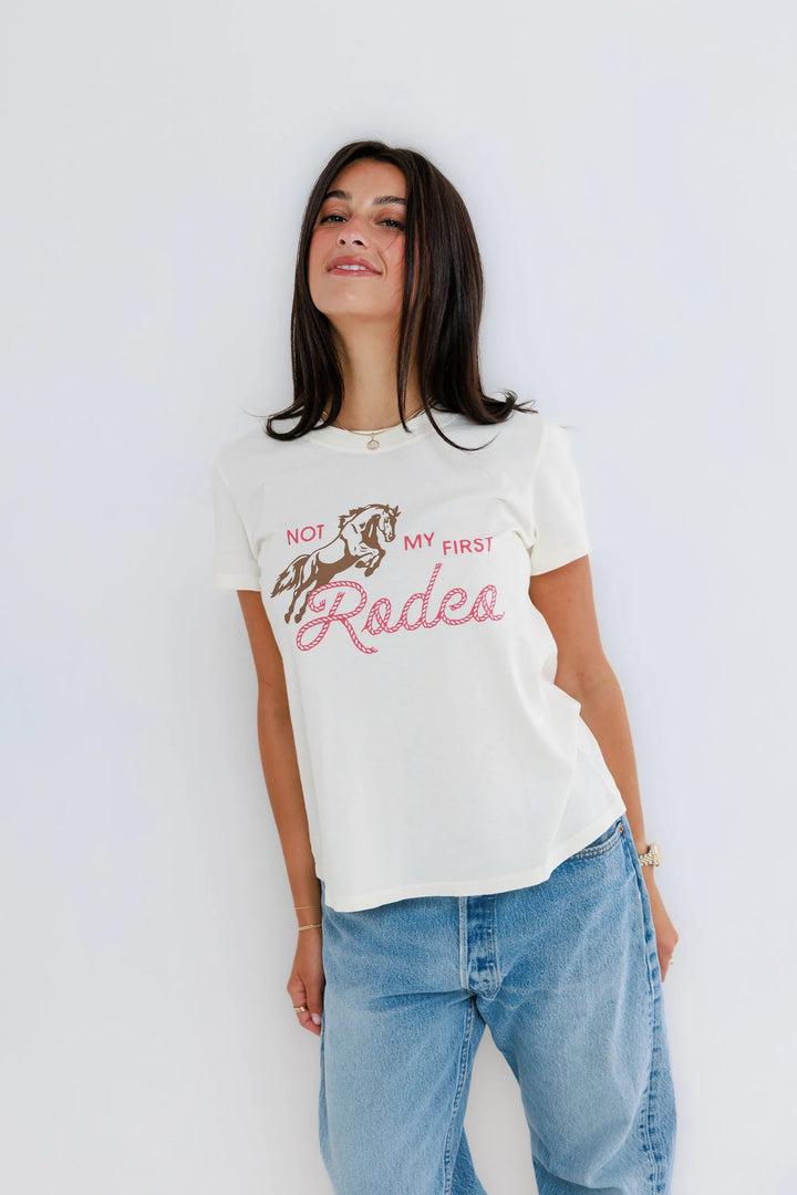 Sunny Somewhere Not My First Rodeo Femme Crew