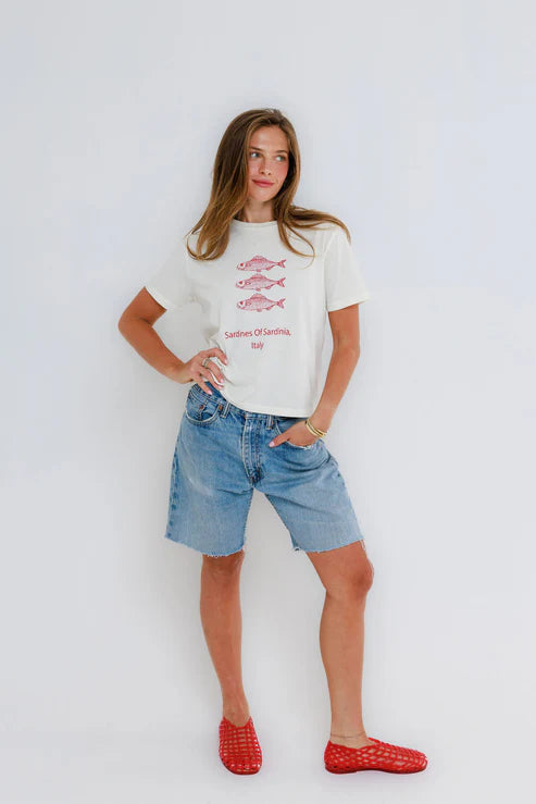 Sunny Somewhere Sardines Everyday Tee