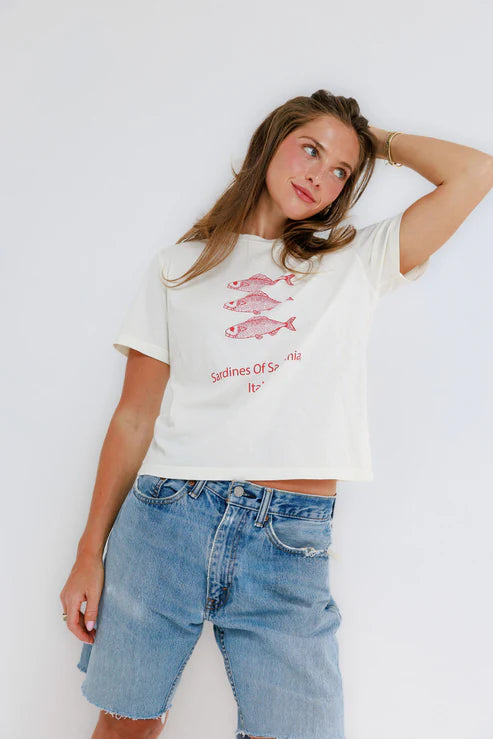 Sunny Somewhere Sardines Everyday Tee