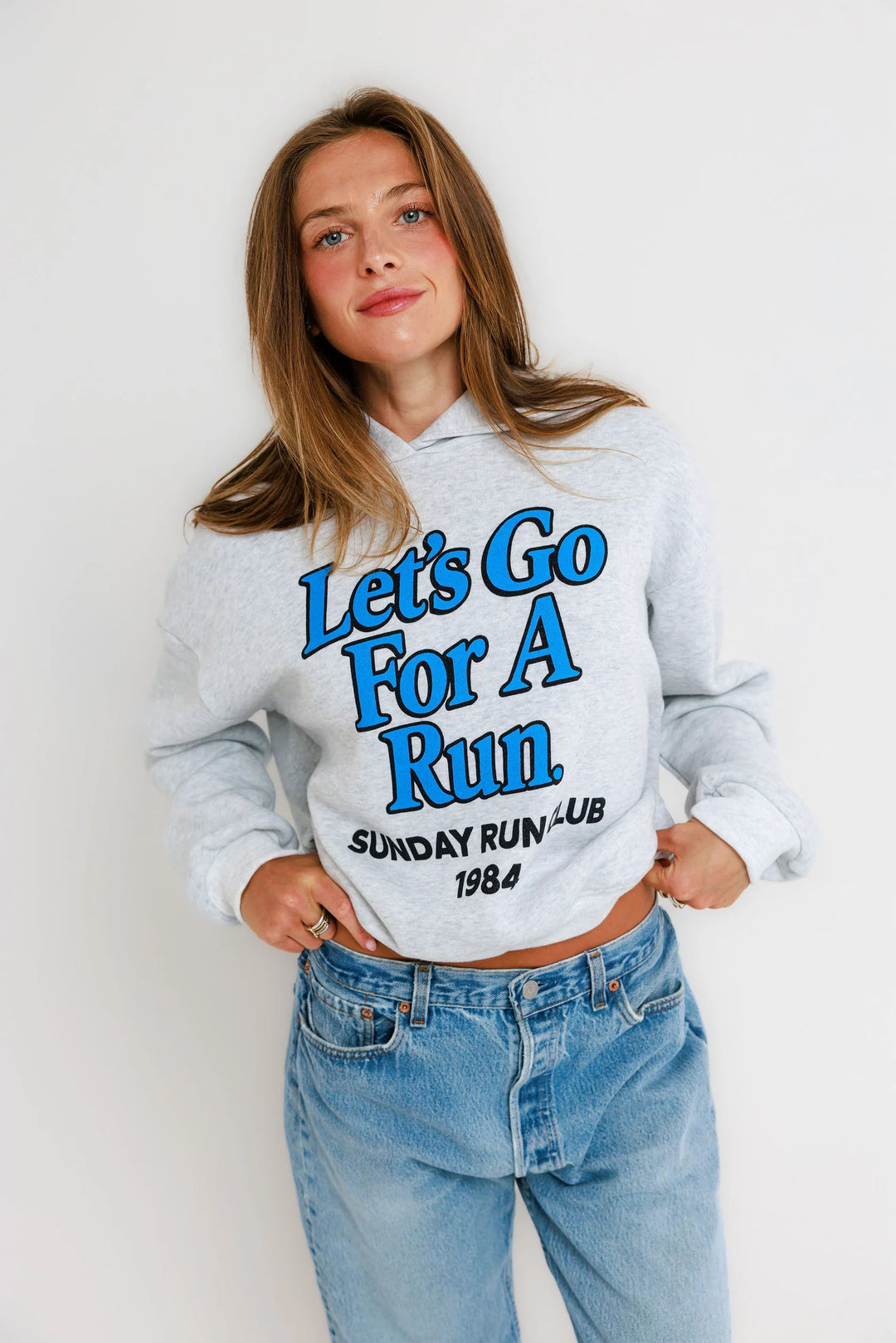 Sunny Somewhere Sunday Run Club Classic Hoodie