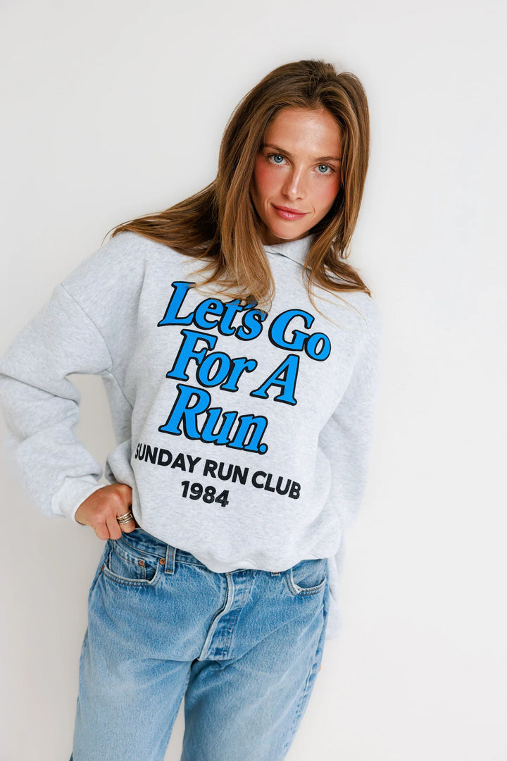 Sunny Somewhere Sunday Run Club Classic Hoodie