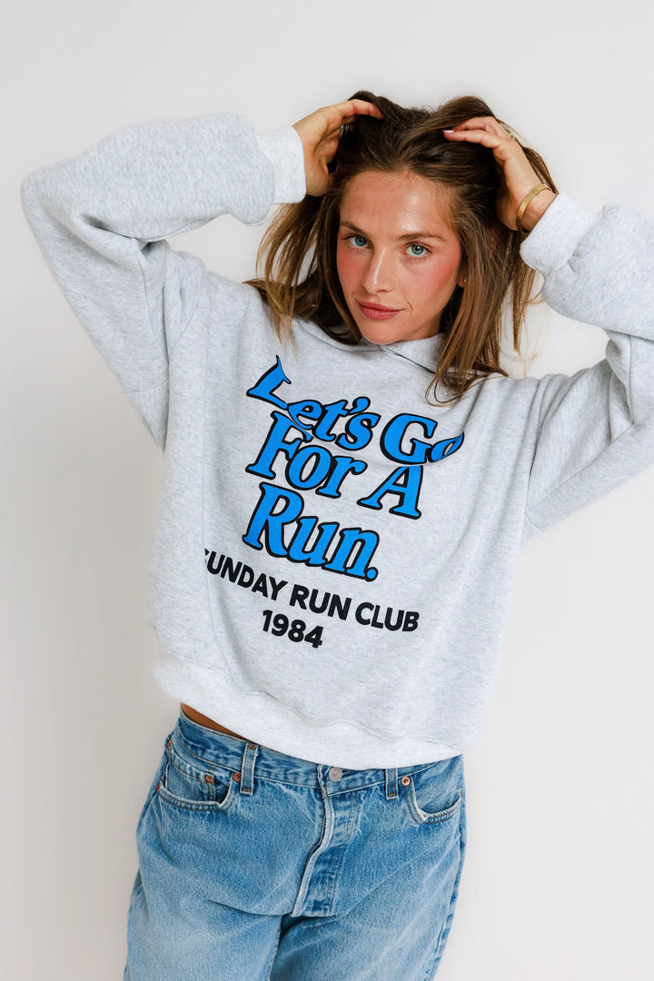 Sunny Somewhere Sunday Run Club Classic Hoodie