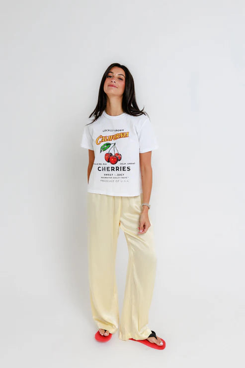 Sunny Somewhere Everyday Tee Cherrys