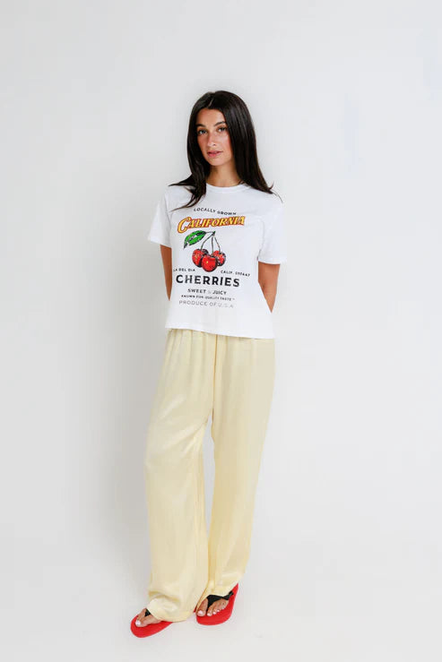 Sunny Somewhere Everyday Tee Cherrys