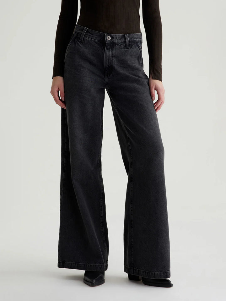 AG Stella Low Slung Palazzo Jean - Overnight