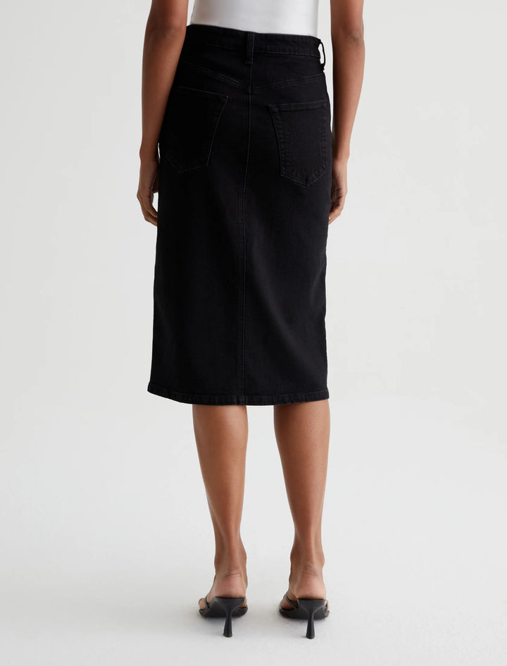 AG Jeans High-Waisted Midi Tefi Skirt