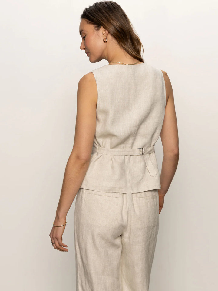 Sanctuary Outsmart Linen Vest