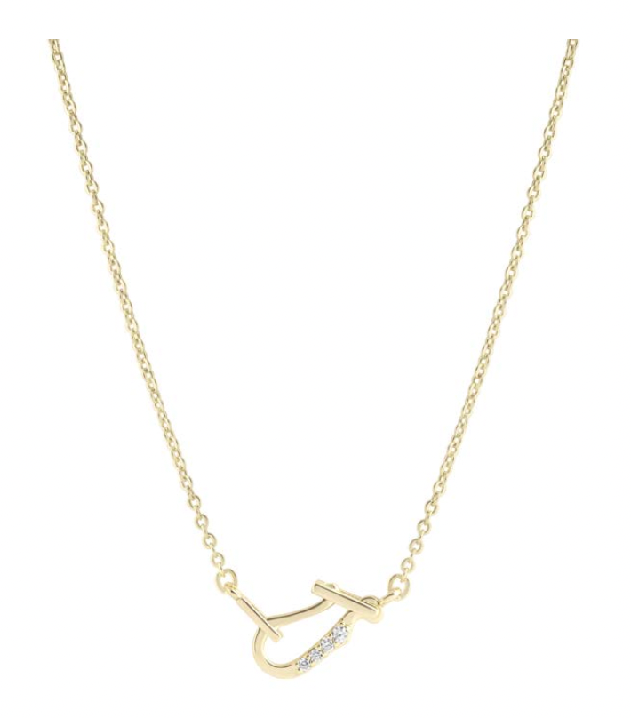 Electric Picks Ritz Necklace Gold