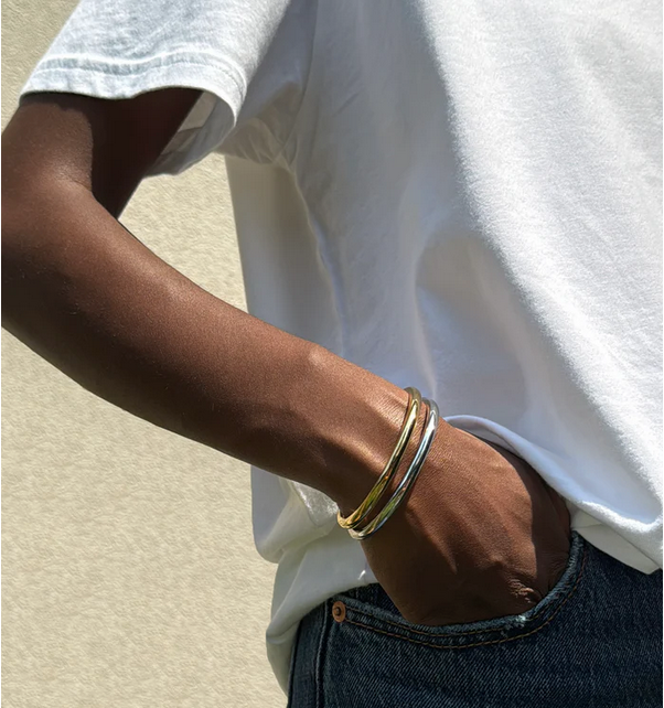 Jenny Bird Remi Bangle Gold