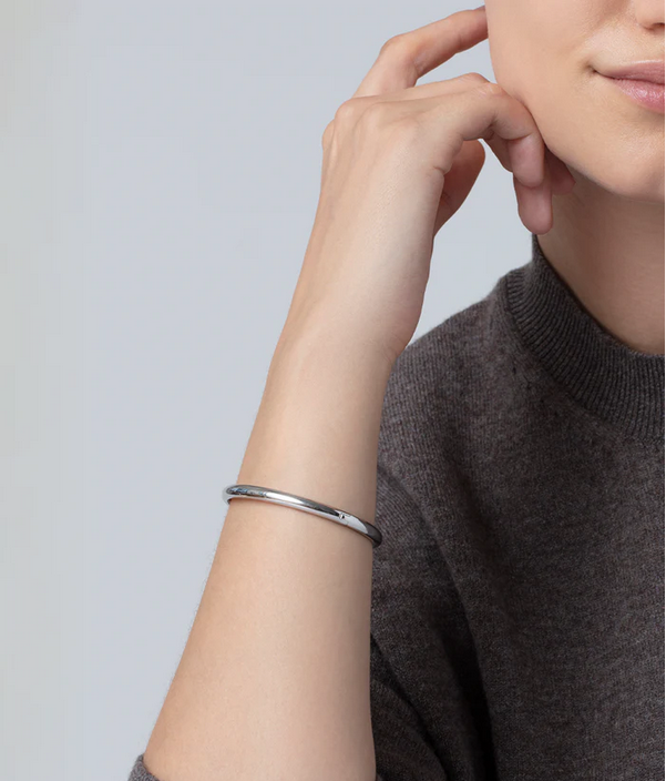 Jenny Bird Remi Bangle Silver