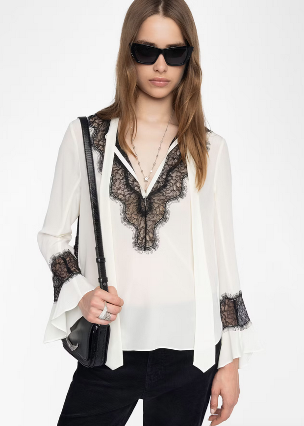 Zadig & Voltaire Tuan Lace Blouse