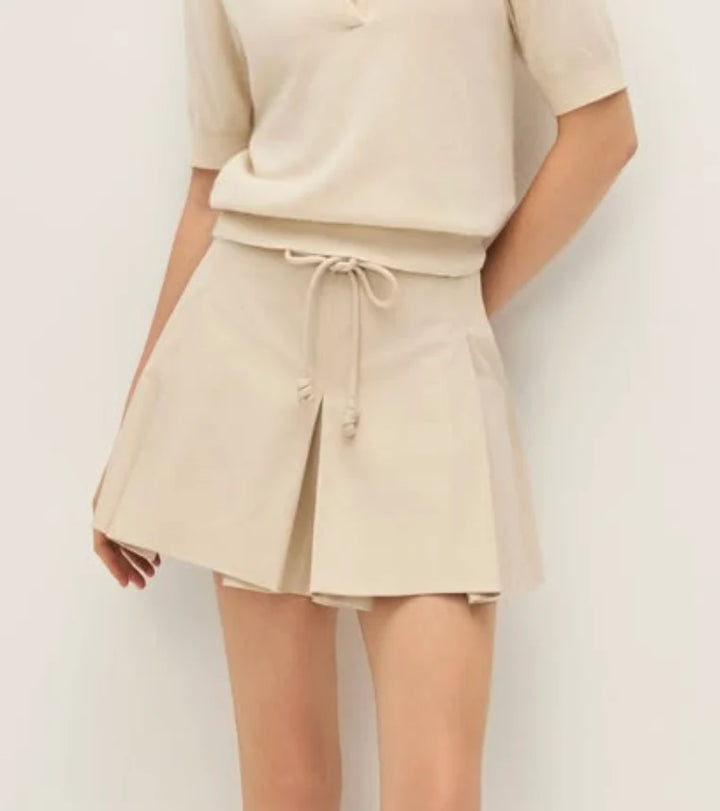 Elodie Katalina Skort -Beige