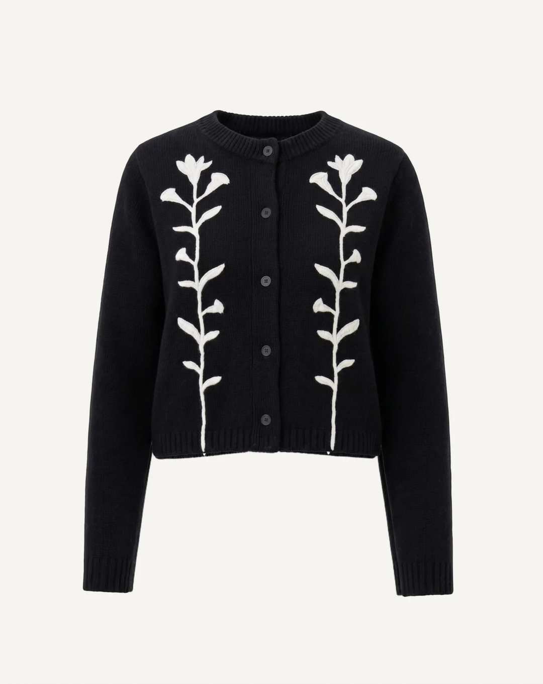 Cleobella Samantha Sweater - Black Ivory