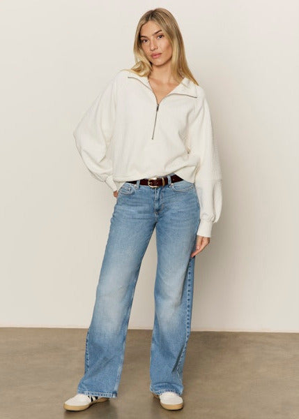 Sanctuary Textured Zip Up Popover