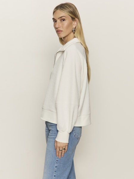 Sanctuary Textured Zip Up Popover