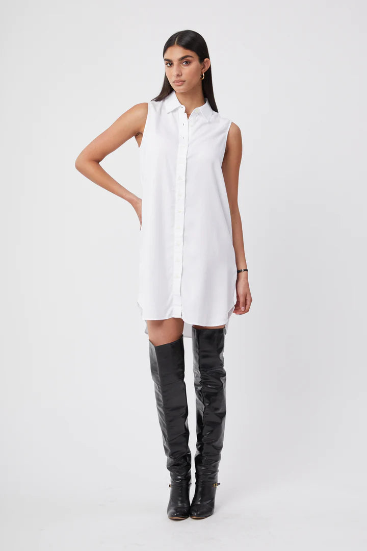 The Shirt Sleeveless Shirtdress