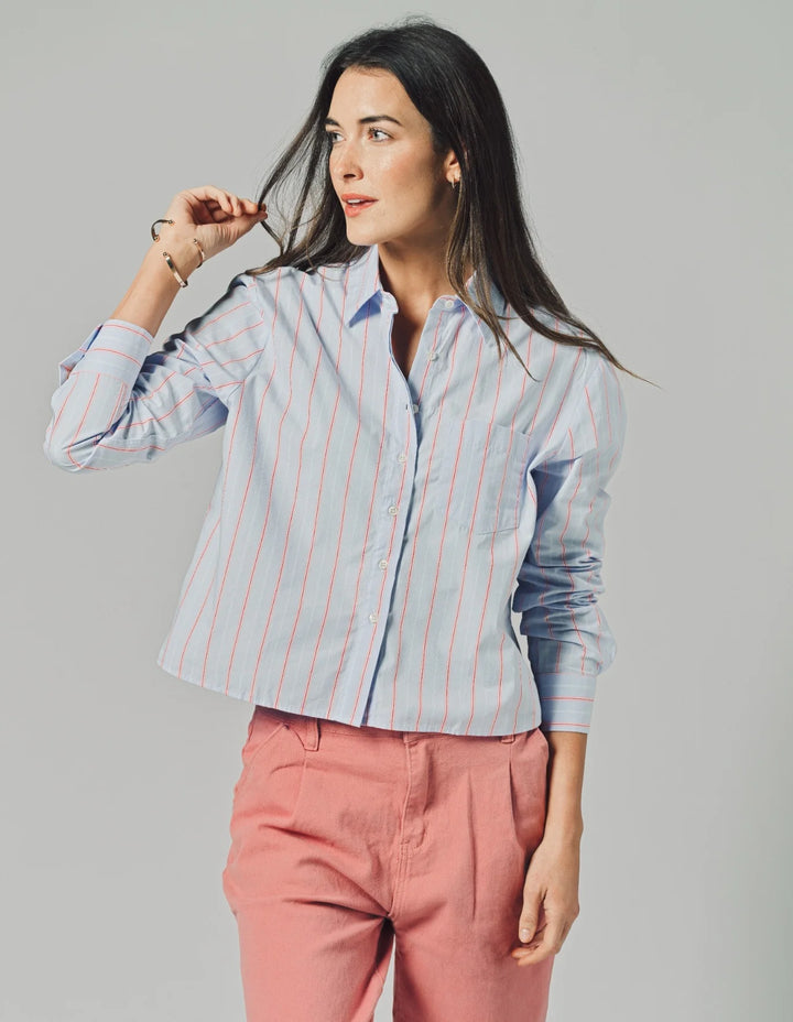 The Shirt The Long Sleeve Boxy Crop