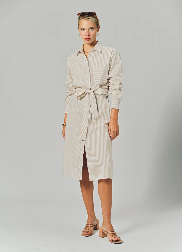 The Shirt The Long Sleeve Midi Dress
