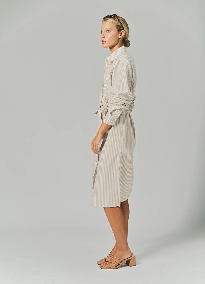 The Shirt The Long Sleeve Midi Dress