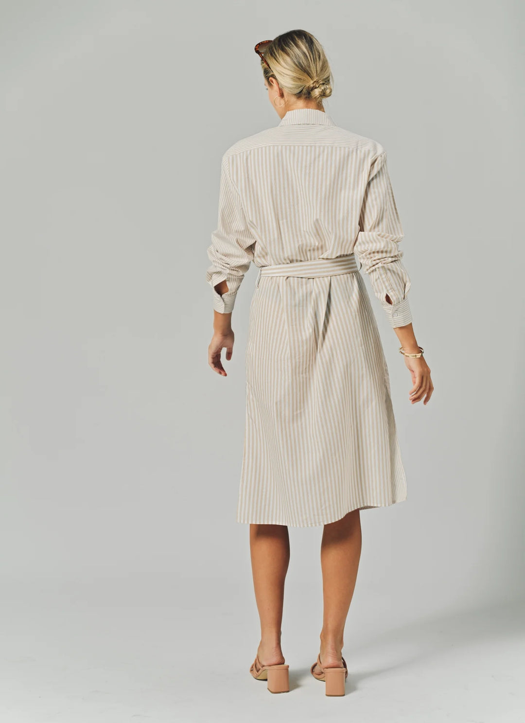 The Shirt The Long Sleeve Midi Dress