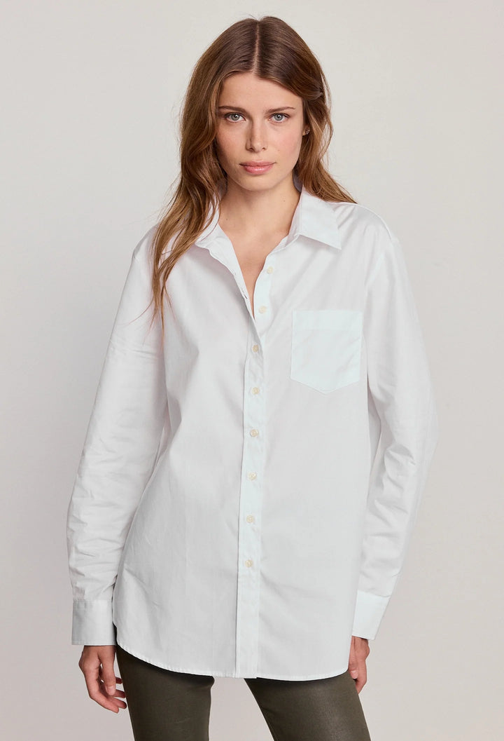 The Shirt The Boyfriend Shirt Bisous Embroidery