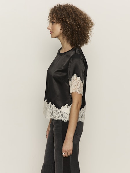 Sanctuary One of a Kind Satin Top