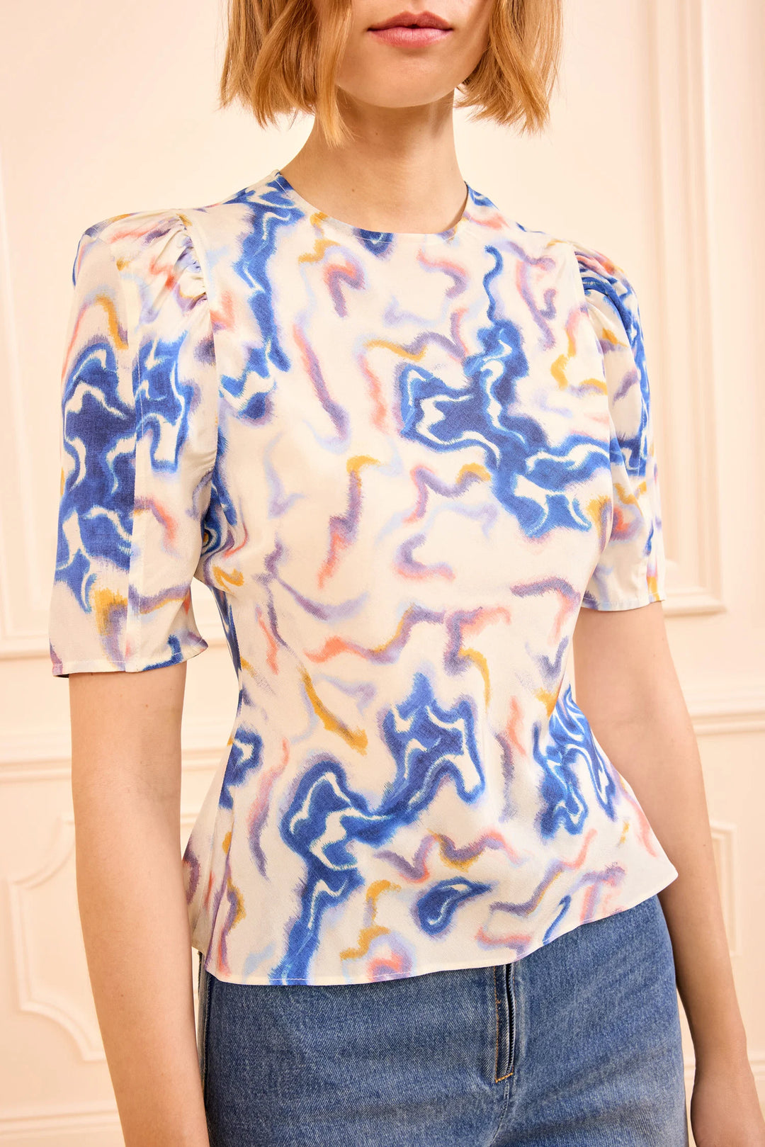 Ulla Johnson Corine Silk Top