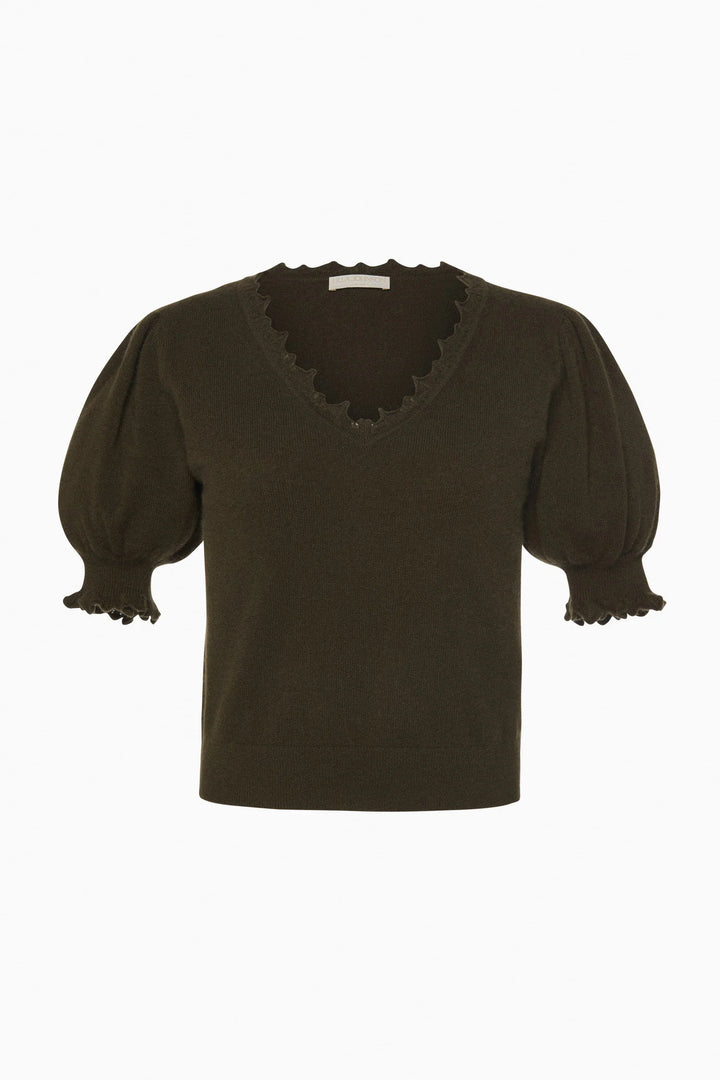Ulla Johnson Polline Short Sleeve Top