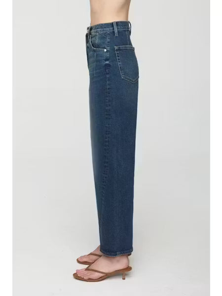 Pistola Kyra Ankle High Rise Bowed Ankle Jeans -Cosmic