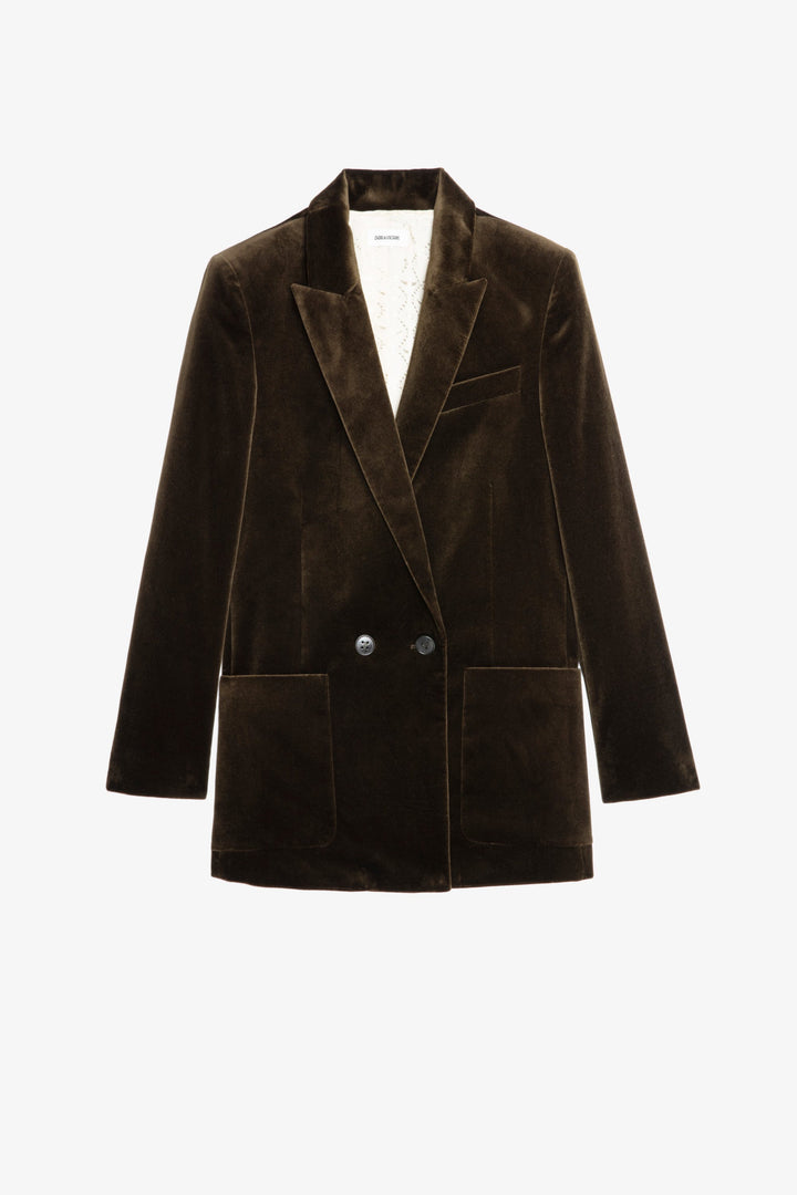 Zadig & Voltaire Visko Velvet Blazer