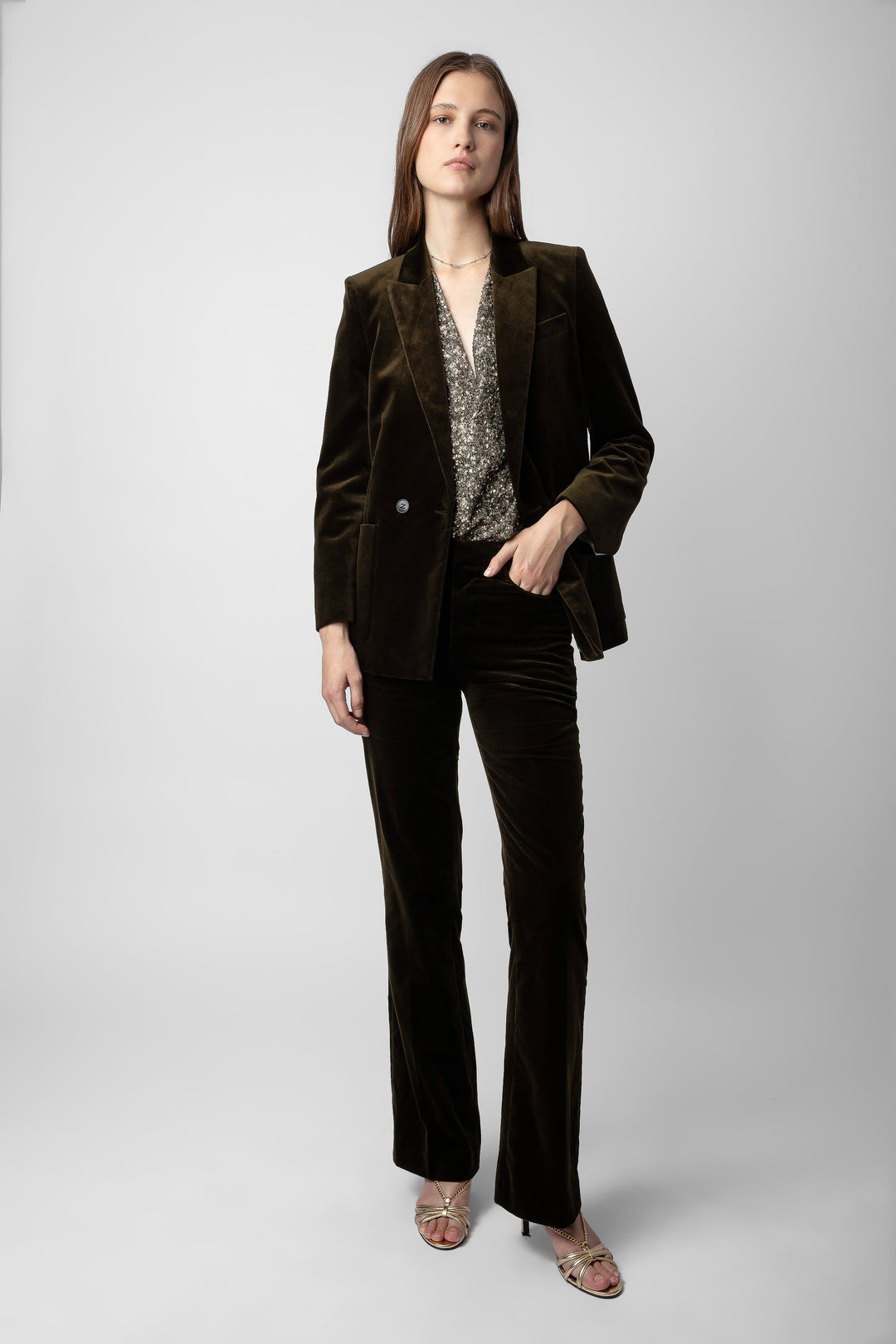 Zadig & Voltaire Visko Velvet Blazer